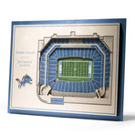 Detroit Lions // Ford Field (5 Layers)