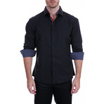 Barrett Long-Sleeve Shirt // Black (M)