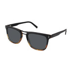 Fred Square Polarized Sunglasses // Black Tortoise