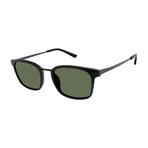 Men's Square Polarized Sunglasses V2 // Black