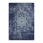 Fanny // Dark Blue (2'6" X 8' (Runner Rug))