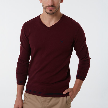 Ares Sweater // Bordeaux (XS)