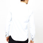 Christopher Long Sleeve Button-Up Shirt // Light Blue (X-Large)