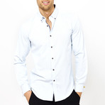 Christopher Long Sleeve Button-Up Shirt // Light Blue (Small)