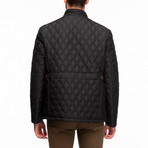 Quilted Jacket // Black (XL)
