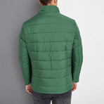 Quilted Jacket // Green (Small)