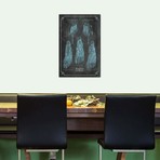 Muscles Of The Foot by ChartSmartDecor (26"W x 18"H x 0.75" D)