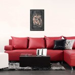 Surgical Anatomy Of The Heart by ChartSmartDecor (26"W x 18"H x 0.75" D)