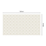 Interconnected Square Seamless Pattern Mat