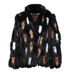 Women's Joliette Fur Jacket // Black (S)