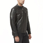 Ontario Leather Jacket // Black (S)