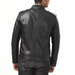 Toba Leather Jacket // Black (XS)
