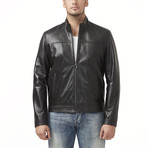 Balaton Leather Jacket // Black (L)