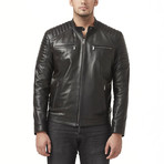 Ontario Leather Jacket // Black (L)
