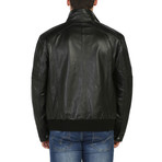 Ladoga Leather Jacket // Black (2XL)