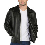 Baikal Leather Jacket // Black (XS)