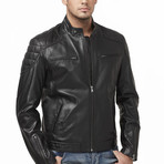Victoria Leather Jacket // Black (S)