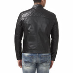 Victoria Leather Jacket // Black (2XL)