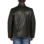 Michigan Leather Jacket // Black (3XL)