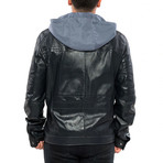 Valencia Leather Jacket // Black (L)