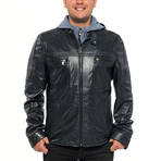 Valencia Leather Jacket // Black (3XL)