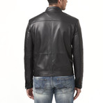 Volta Leather Jacket // Black (S)