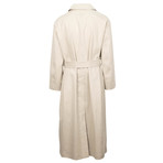Caruso // Cotton Long Trench Coat // Beige (Euro: 48)