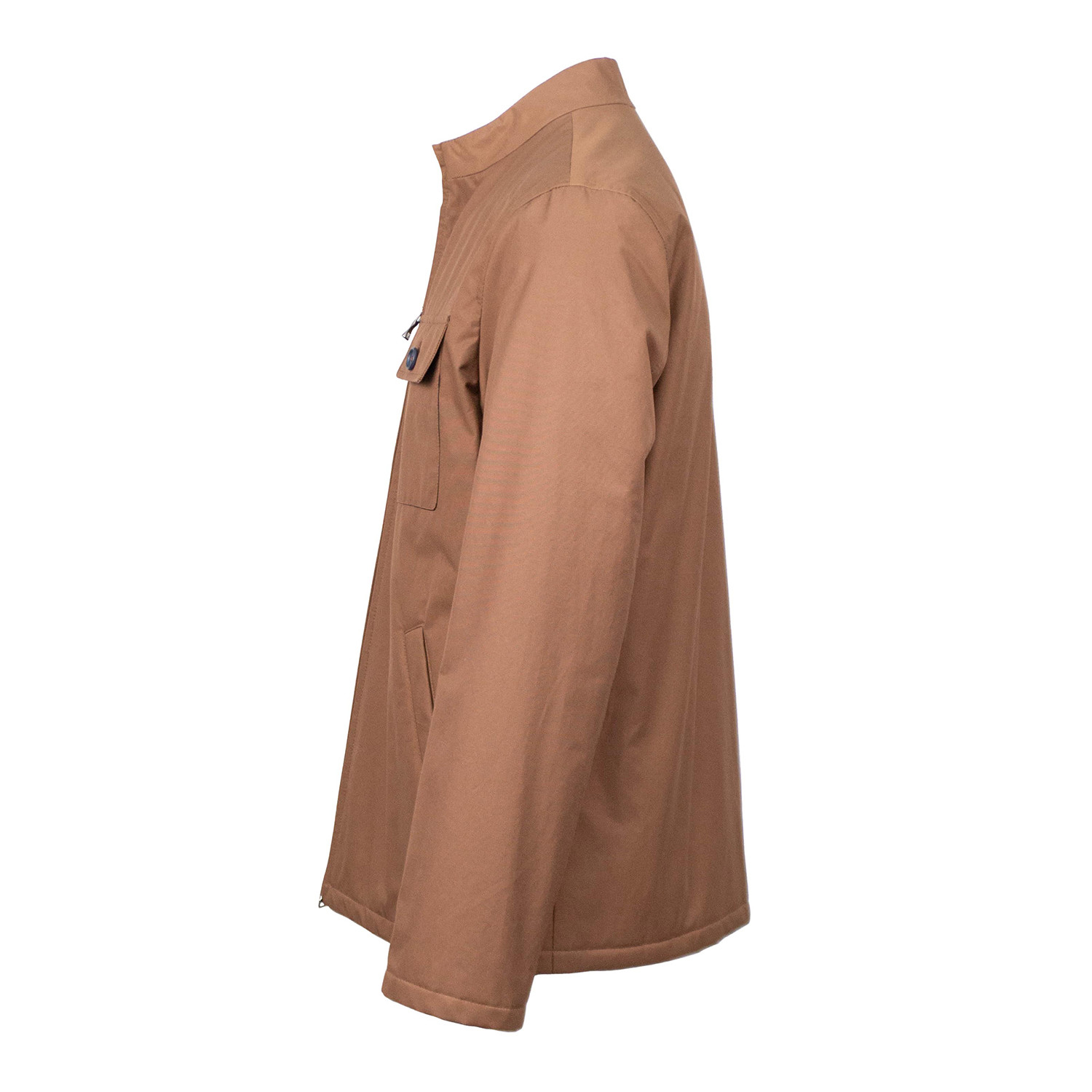 Caruso // Cotton Blend Jacket Coat // Brown (Euro: 48) - Astounding ...