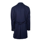 Doriani By Caruso // Cashmere Topcoat // Blue (Euro: 48)