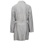 Caruso // Cotton Blend Trench Coat // Gray (Euro: 48)