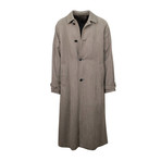 Caruso // Wool Long Overcoat // Gray (Euro: 50)