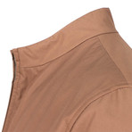 Caruso // Cotton Blend Jacket Coat // Brown (Euro: 48)