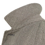 Caruso // Wool Long Overcoat // Gray (Euro: 48)