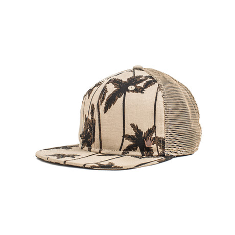 Paradise Snapback // Tan