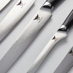 Kitchen Knives Set of 8 - Rain Drop