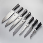 Kitchen Knives Set of 8 - Rain Drop