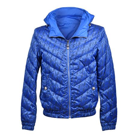 Puffer Jacket // Royal Blue (Euro: 46)