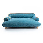 Dog Sofa Bed // Wickerman // Blue