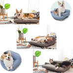 Dog Sofa Bed // Wickerman // Brown