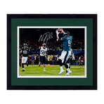 Nick Foles // Philadelphia Eagles 16'' x 20'' SB LII Champions Philly Touchdown Catch Photograph