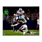 Ezekiel Elliott // Dallas Cowboys 16" x 20" Leaping Photograph