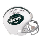 Joe Namath // New York Jets Riddell Throwback Pro Line Helmet with "HOF 85" Inscription