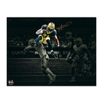 Alvin Kamara // New Orleans Saints 11" x 14" Spotlight Photograph (Unframed)