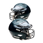 Nick Foles // Philadelphia Eagles Riddell Speed Flex Authentic Helmet + "SB LII MVP" Inscription