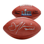 Julian Edelman // New England Patriots SB LIII Champions Duke Football with Inscription