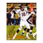 Peyton Manning // Denver Broncos 8" x 10" SB 50 Champions Action Vertical Photograph (Unframed)