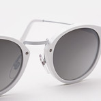 Panama Metric Sunglasses // White