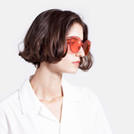 Women's Lenz Lucia Sunglasses (Red)