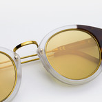 Panama League Sunglasses // Havana + Crystal