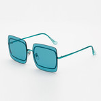 Gia Sunglasses // Turquoise